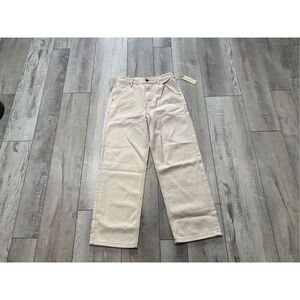 BLANK NYC WIDE LEG CREAM PANTS SIZE 27